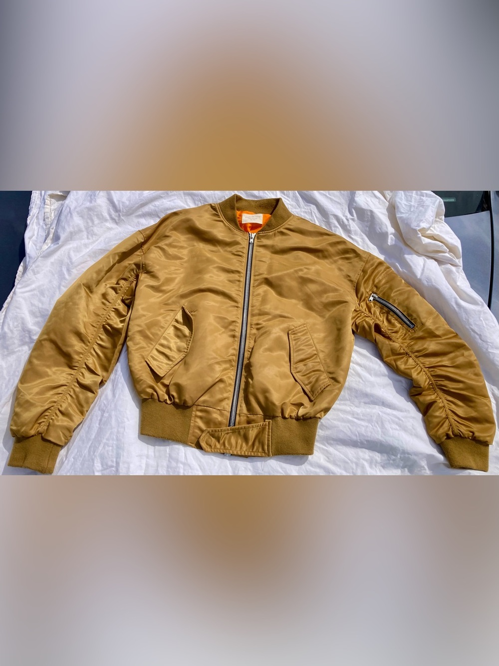 Fear of God Fourth Collection Bomber Jacket Tan Size S